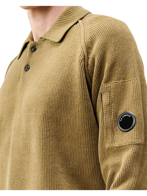 Polo lana C.P. COMPANY | 21CMKN198A-005558G340 ERMINE